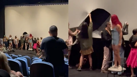 Un grupo de mujeres trans destroza la pantalla de la Cineteca Nacional