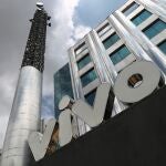  Fotografía de la fachada de la sede de Vivo, filial de Telefónica, en Sao Paulo (Brasil). 