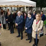 El alcalde de Valladolid, Jesús Julio Carnero, asiste al acto del Día de Todos los Santos en el cementerio del Carmen