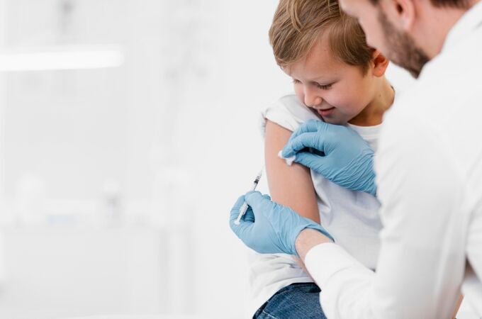 Vacuna de gripe en niños