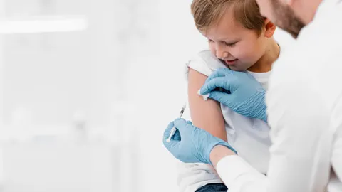 Vacuna de gripe en niños