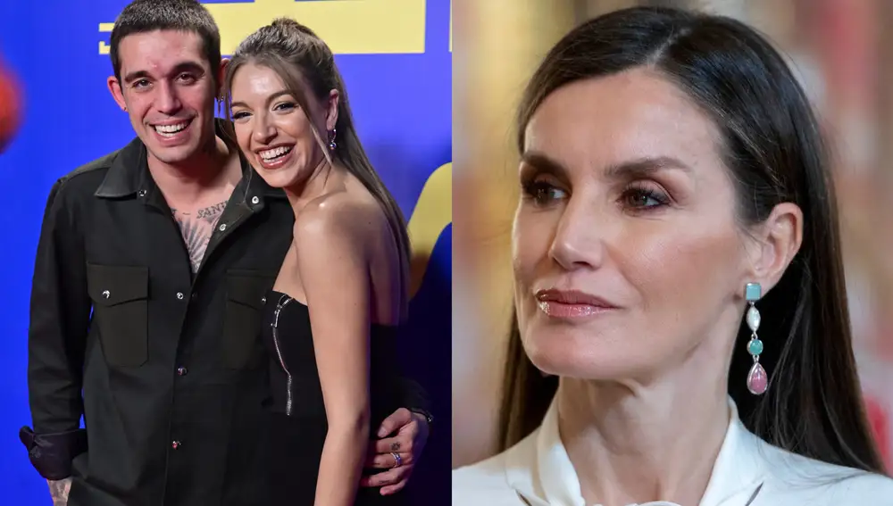 Montaje de Víctor Elías, Ana Guerra y la Reina Letizia