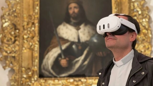 Gafas de realidad virtual en la Catedral de Sevilla
