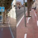 Carril bici viral de Callosa de Segura (Alicante)