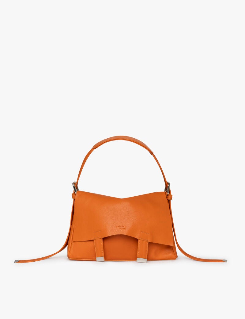 Bolso mini naranja.