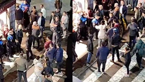 Fuerte enfrentamiento en Moreda (Asturias) entre vecinos y un grupo de jóvenes «problemáticos»