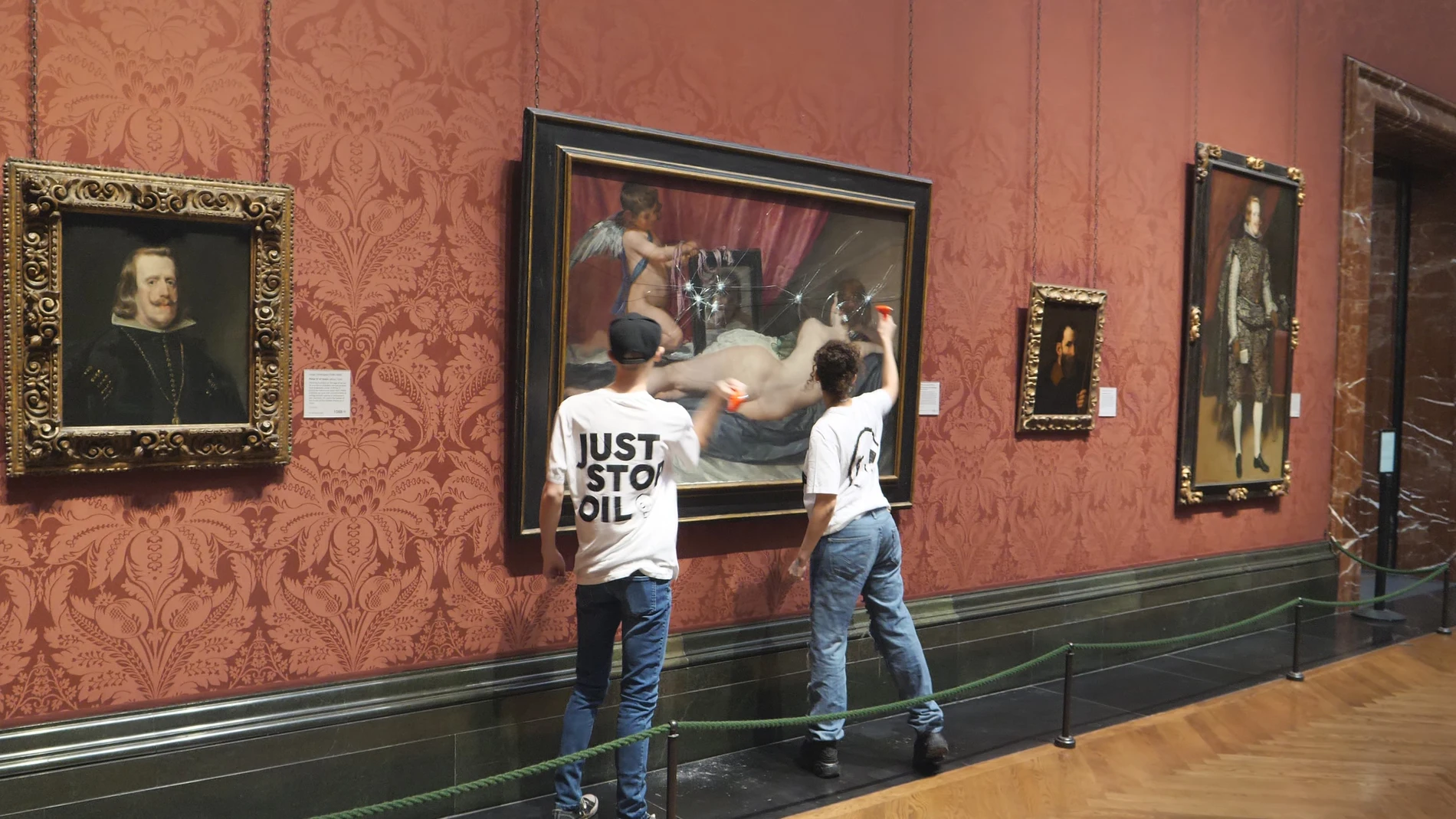 Ribera rechaza "profundamente" las acciones violentas para reivindicar objetivos tras el ataque a 'La Venus del espejo'