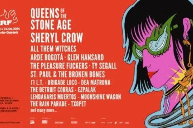 Queens Of The Stone Age y Sheryl Crow, primeros cabezas de cartel del Azkena Rock Vitoria