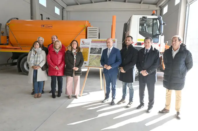 Nuevo centro de maquinaria en Ágreda (Soria) para afrontar la campaña de vialidad invernal