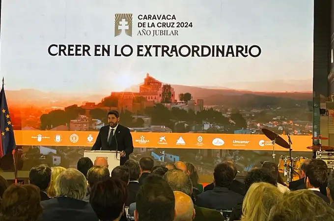 López Miras presenta en Madrid el Año Jubilar de Caravaca de la Cruz: 