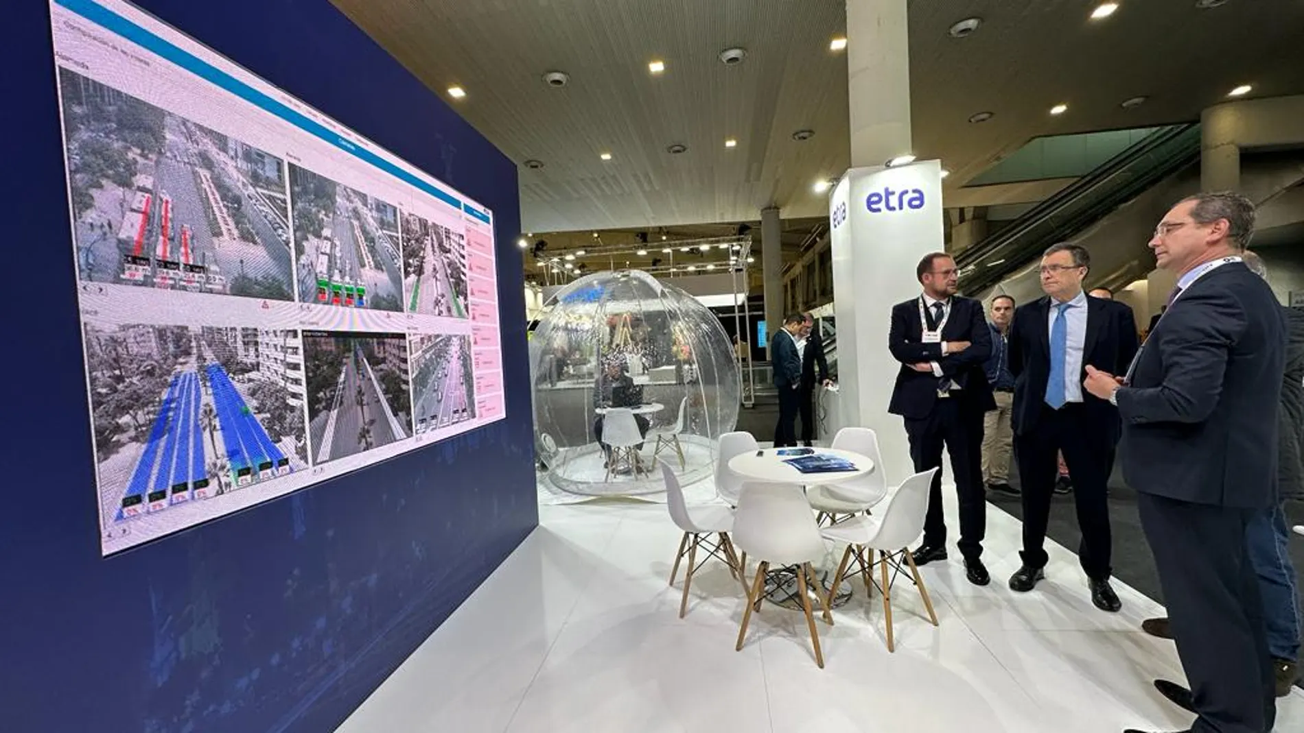 El alcalde de Murcia, José Ballesta, asiste al Smart City Expo World Congress
