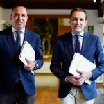 Conrado Íscar y Víctor Alonso presentan los Presupuestos de la Diputación de Valladolid