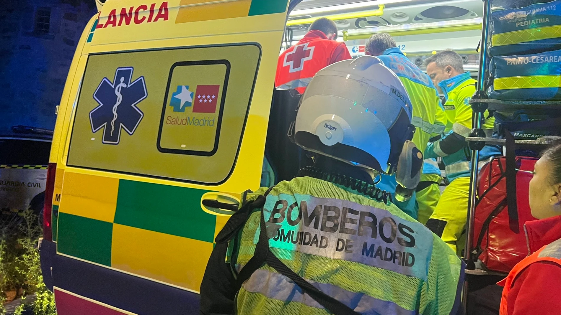 Un varón de 44 años ha fallecido este martes de madrugada tras una colisión frontal entre su turismo y un camión en la N6, en el municipio de GuadarramaEMERGENCIAS 112 COMUNIDAD DE MAD07/11/2023
