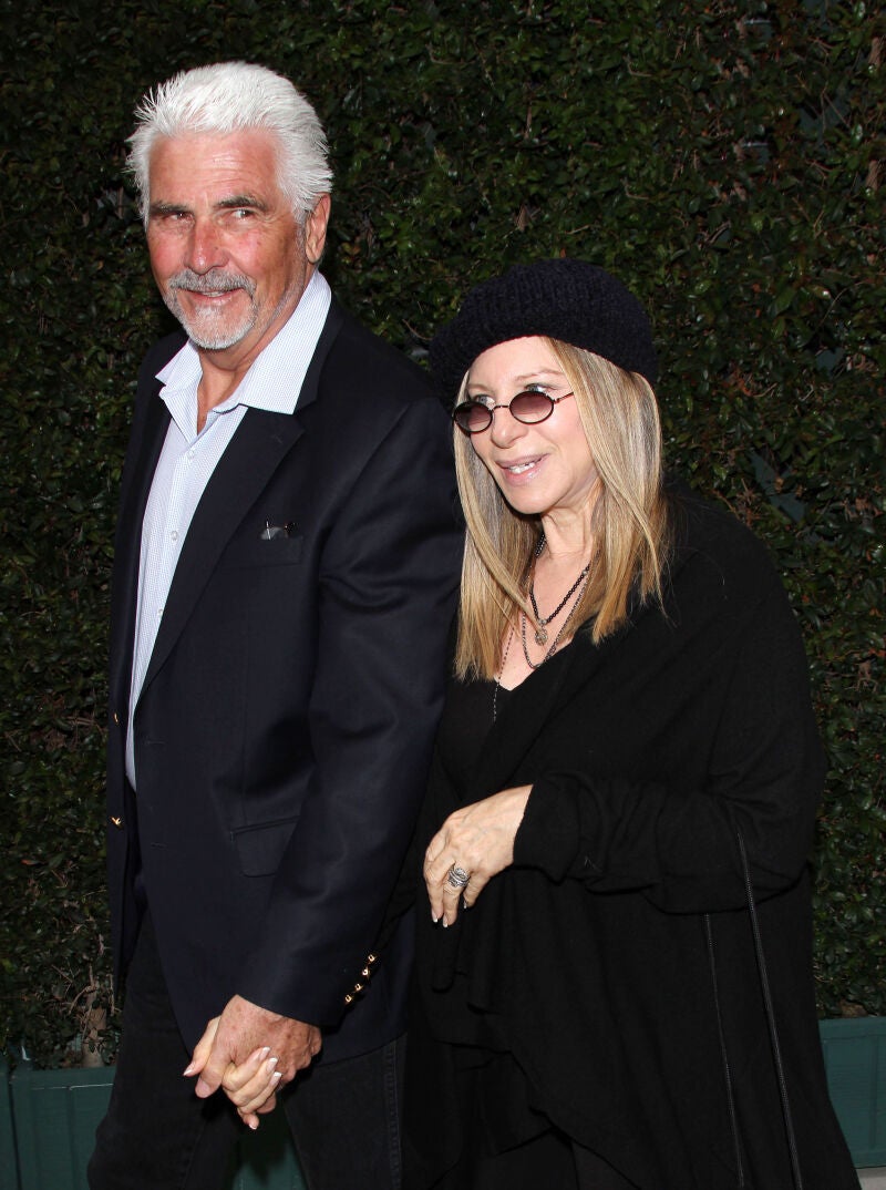 Barbra Streisand con su marido, James Brolin