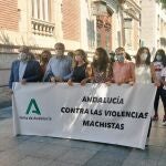 Concentración por el asesinato