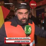 Javier Bastida, reportero de laSexta