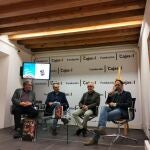 Presentación de «Cara de ángel» en la sede gaditana de la Fundación Cajasol