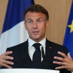 O.Próximo.-Macron pide a la comunidad internacional lograr "pausas humanitarias" que lleven a un "alto el fuego" en Gaza