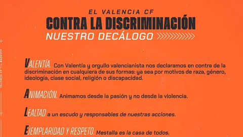 La carta del Valencia a sus aficionados de cara al Bernabéu con una seria advertencia: "¡Habrá cámaras...!"