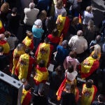 Manifestación en la Puerta del Sol contra la amnistía