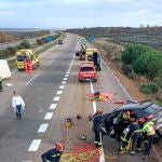 Accidente ocurrido en León