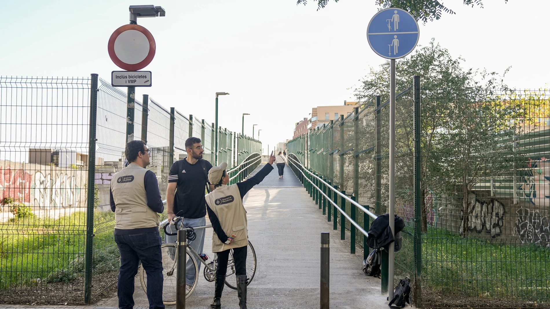Nueva señalización para bicicletas en Barcelona