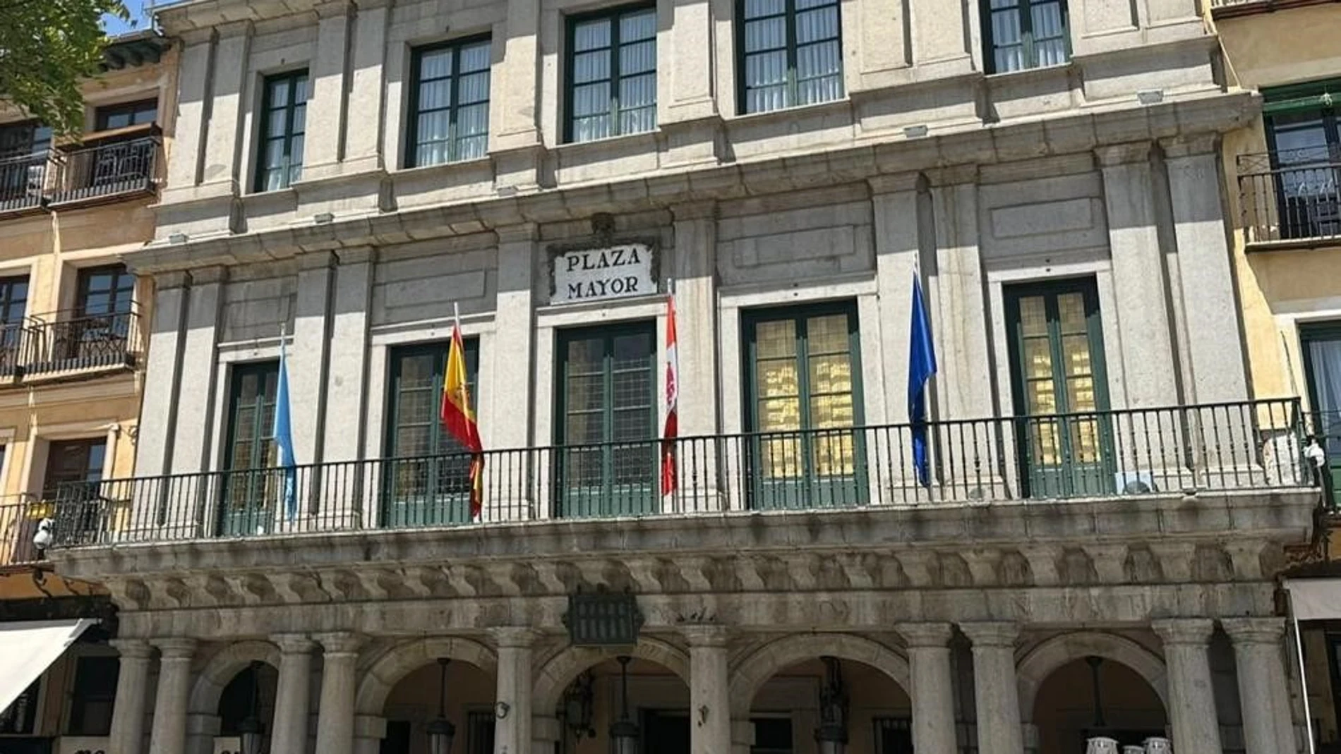 Fachada del Ayuntamiento de Segovia