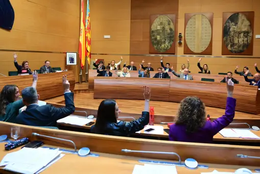 Valencia aprueba su presupuesto municipal que sube a 1.117 millones de euros