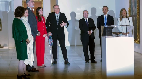 Los Reyes inauguran la exposición "Picasso 1906. La gran transformación"