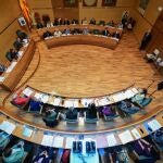 Imagen del pleno ordinario de noviembre del Ayuntamiento de València celebrado este martes en la Diputación de Valencia.