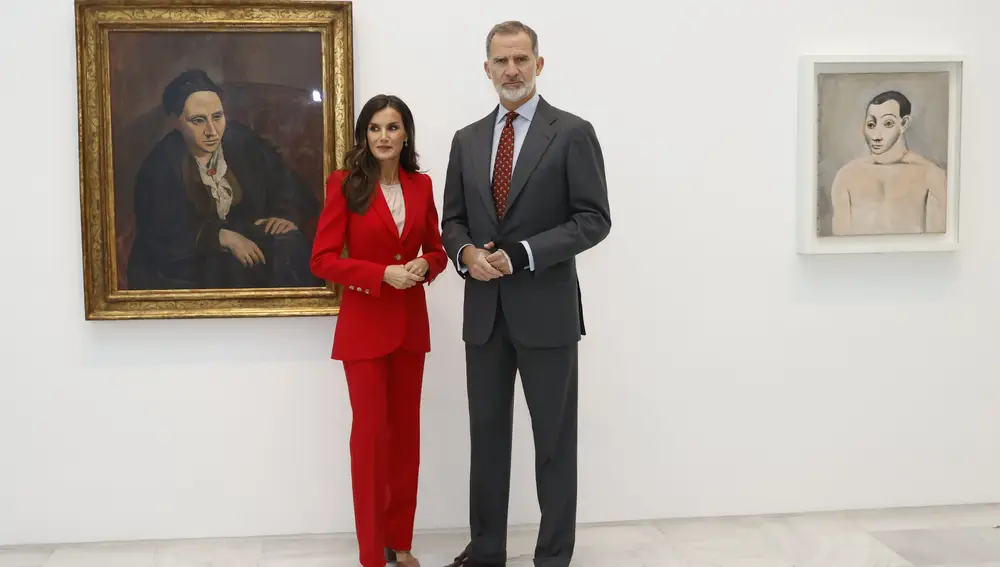 Los Reyes inauguran la gran exposición de Picasso en el Reina Sofía 
