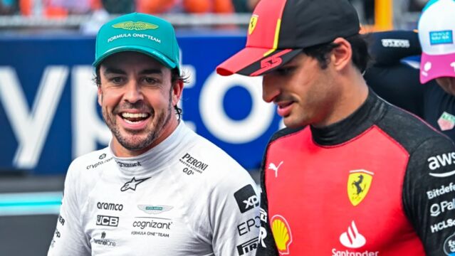 Fernando Alonso y Carlos Sáinz