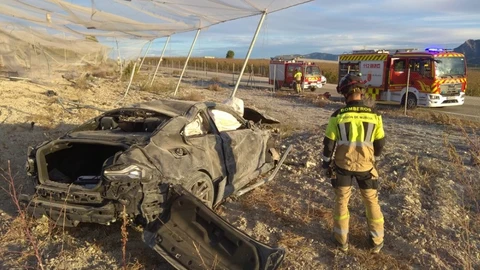 MURCIA.-Sucesos.- Un joven de 20 años fallece en un accidente de tráfico en Calasparra