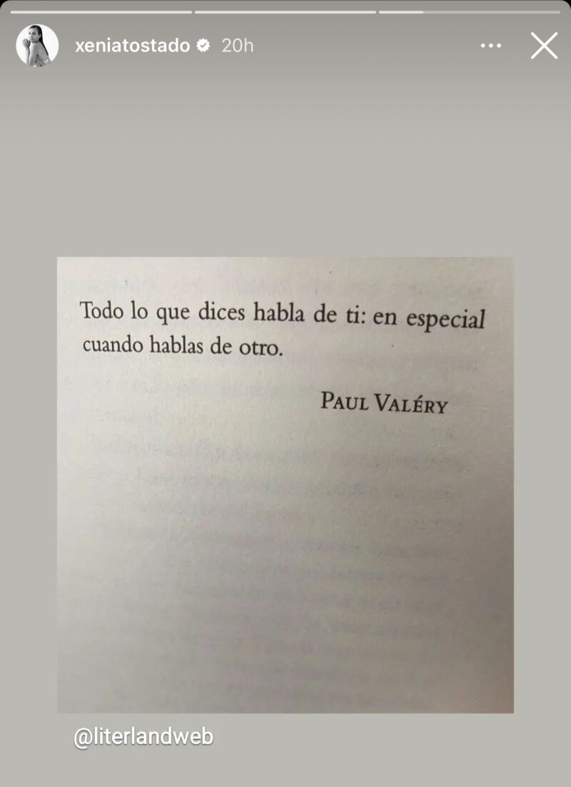 Story de Victoria Federica