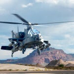Imagen de un helicóptero Apache AH-64E como el que ha comprado Marruecos