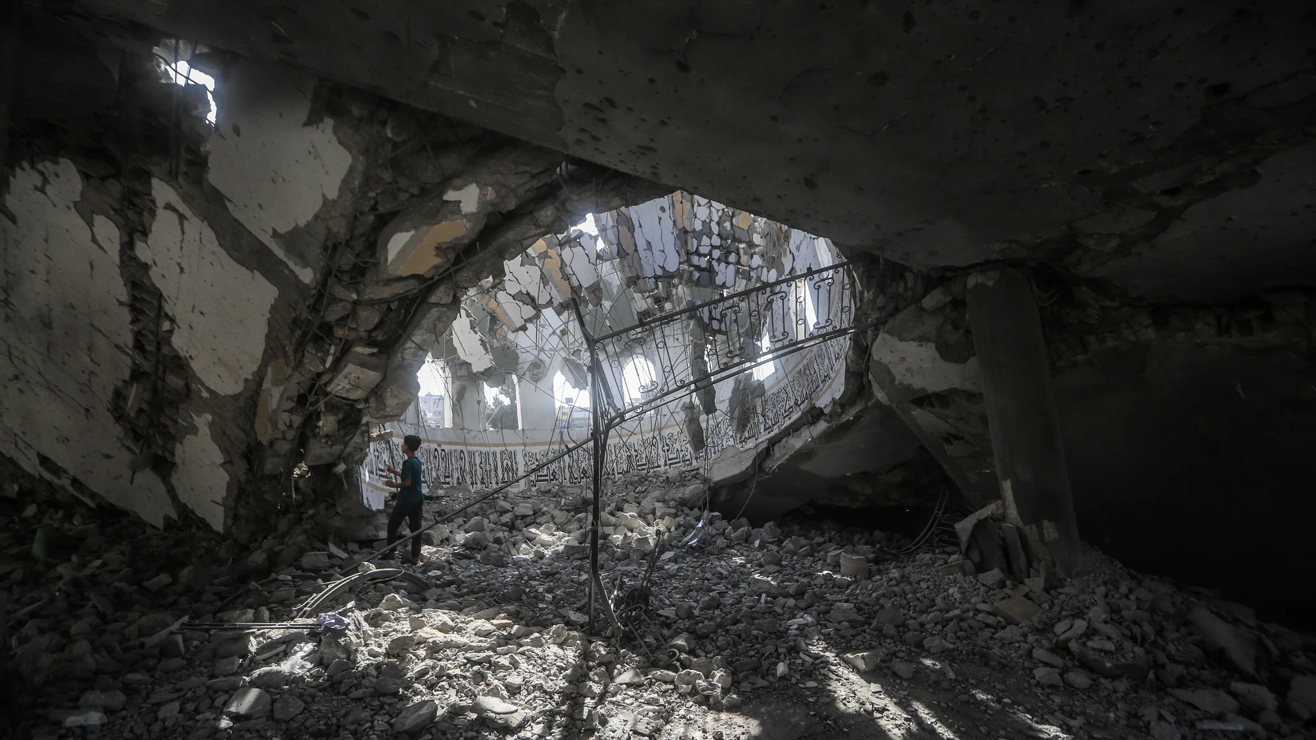 O.Próximo.- Al menos 50 muertos en un ataque israelí contra una mezquita en la Ciudad de Gaza