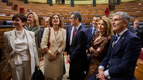 Pleno de investidura en el Congreso de los Diputados. © Alberto R. Roldán / Diario La Razón.