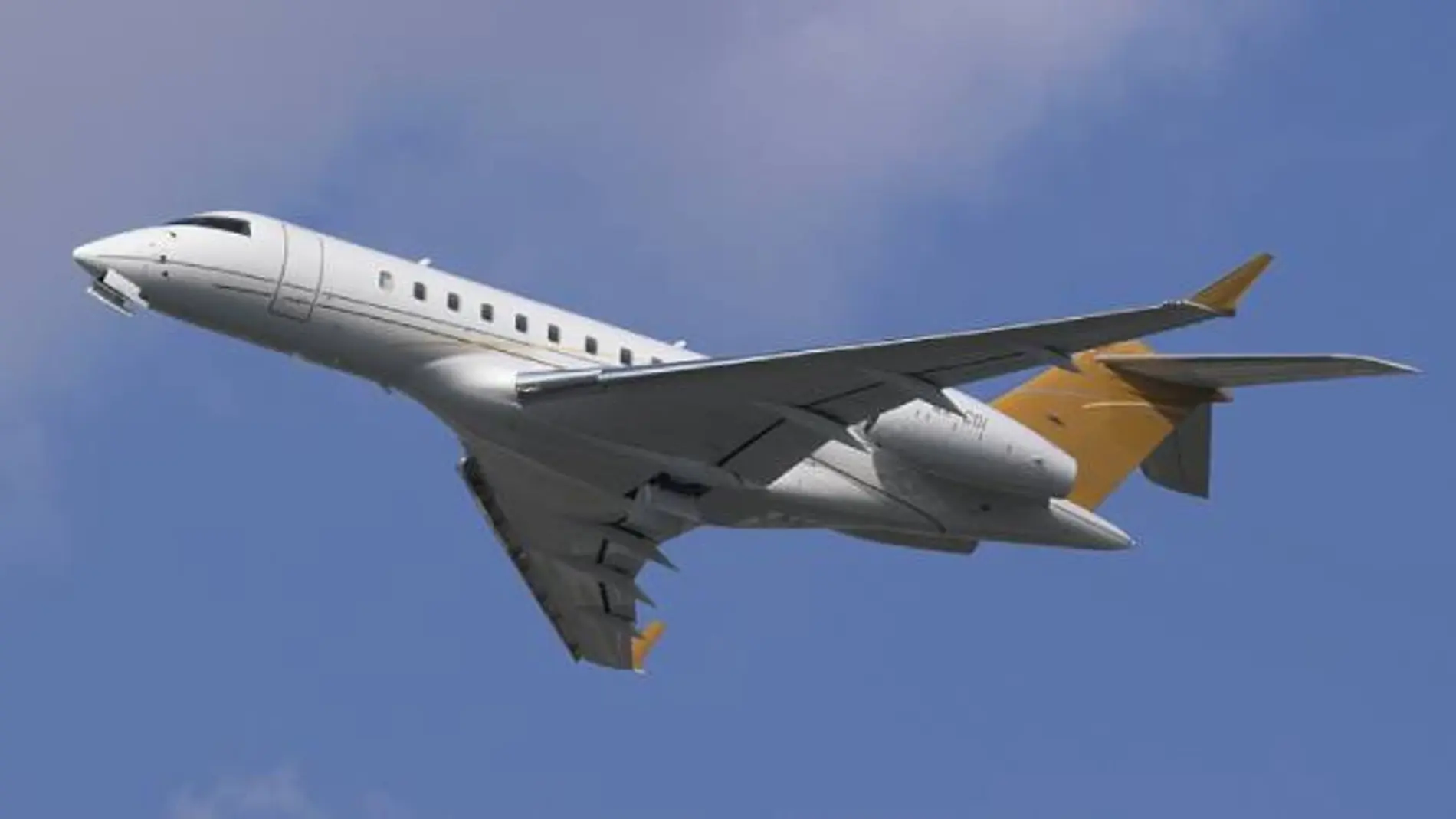 Jet privado Bombardier Global 5000.
