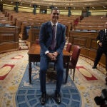 Segunda sesión del pleno de investidura de Sánchez en el Congreso