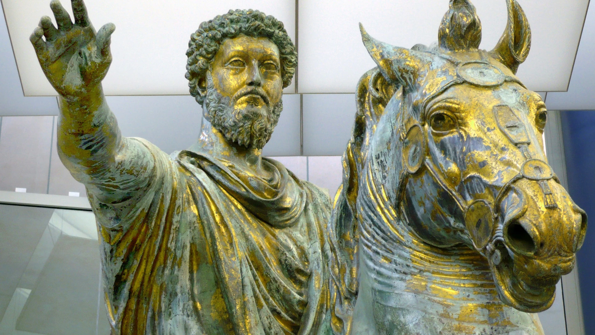 Marco Aurelio, uno de los emperadores de la Pax Augusta