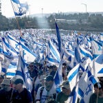 O.Próximo.- Manifestantes en Jerusalén exigen al Gobierno más esfuerzos por liberar a los rehenes de Hamás en Gaza