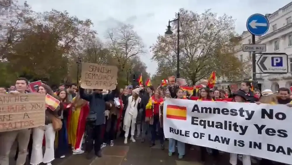 Manifestación en Londres