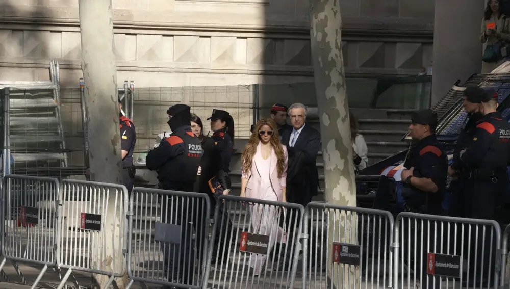 Juicio de Shakira en Barcelona por presunto fraude fiscal
