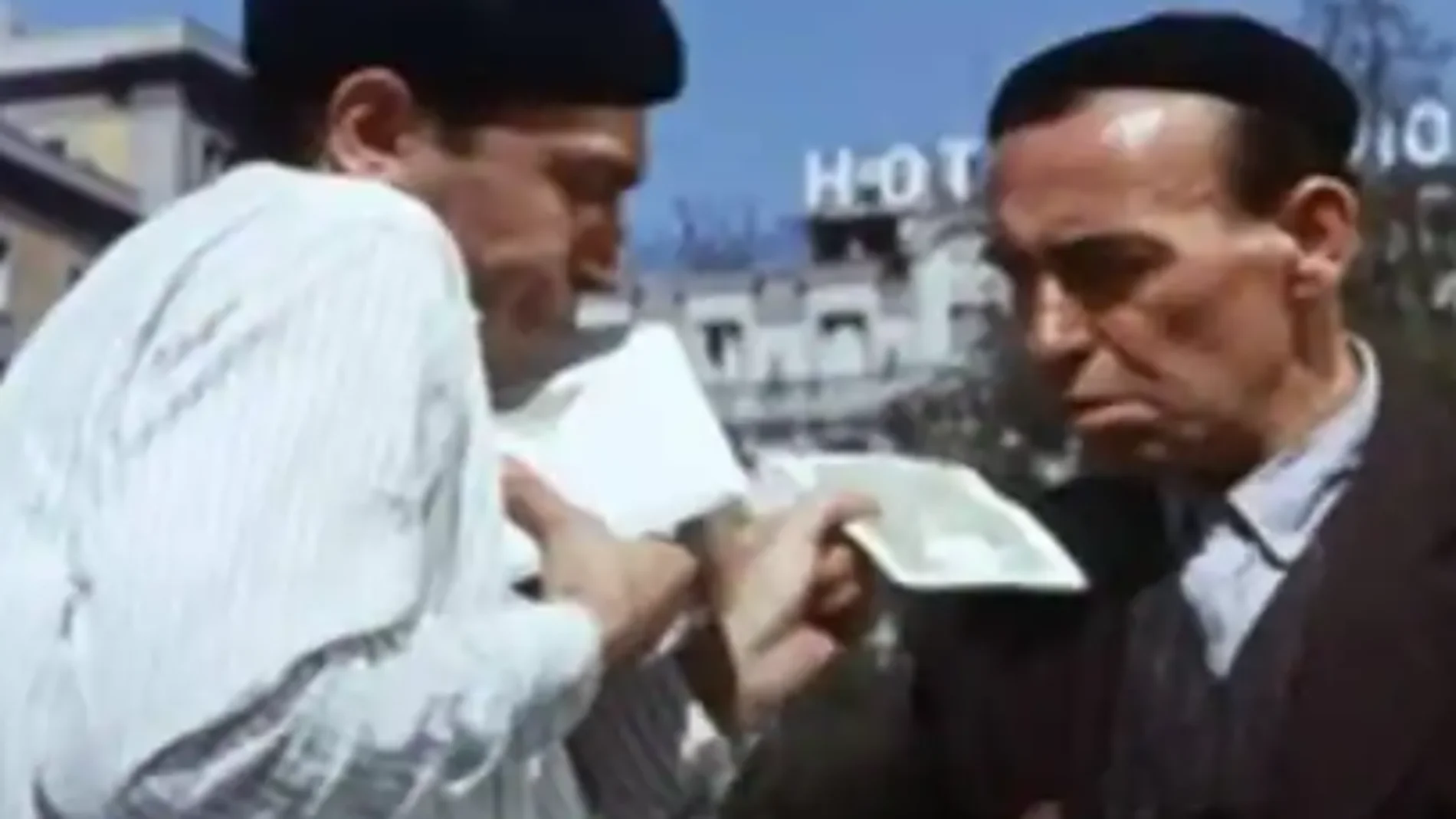 Una escena de "Los Tramposos"