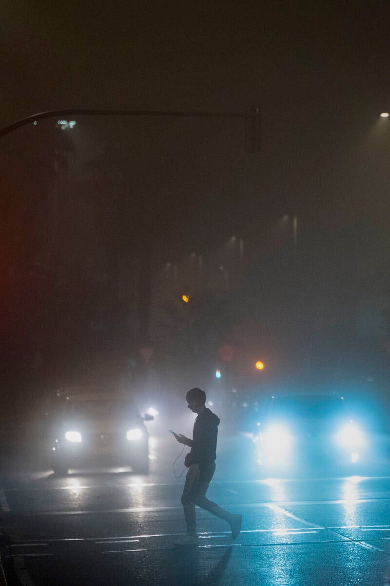 La semana comienza con bancos de niebla y temperaturas más bajas en la mitad norte