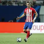 Caglar Soyüncü con el Atlético de Madrid