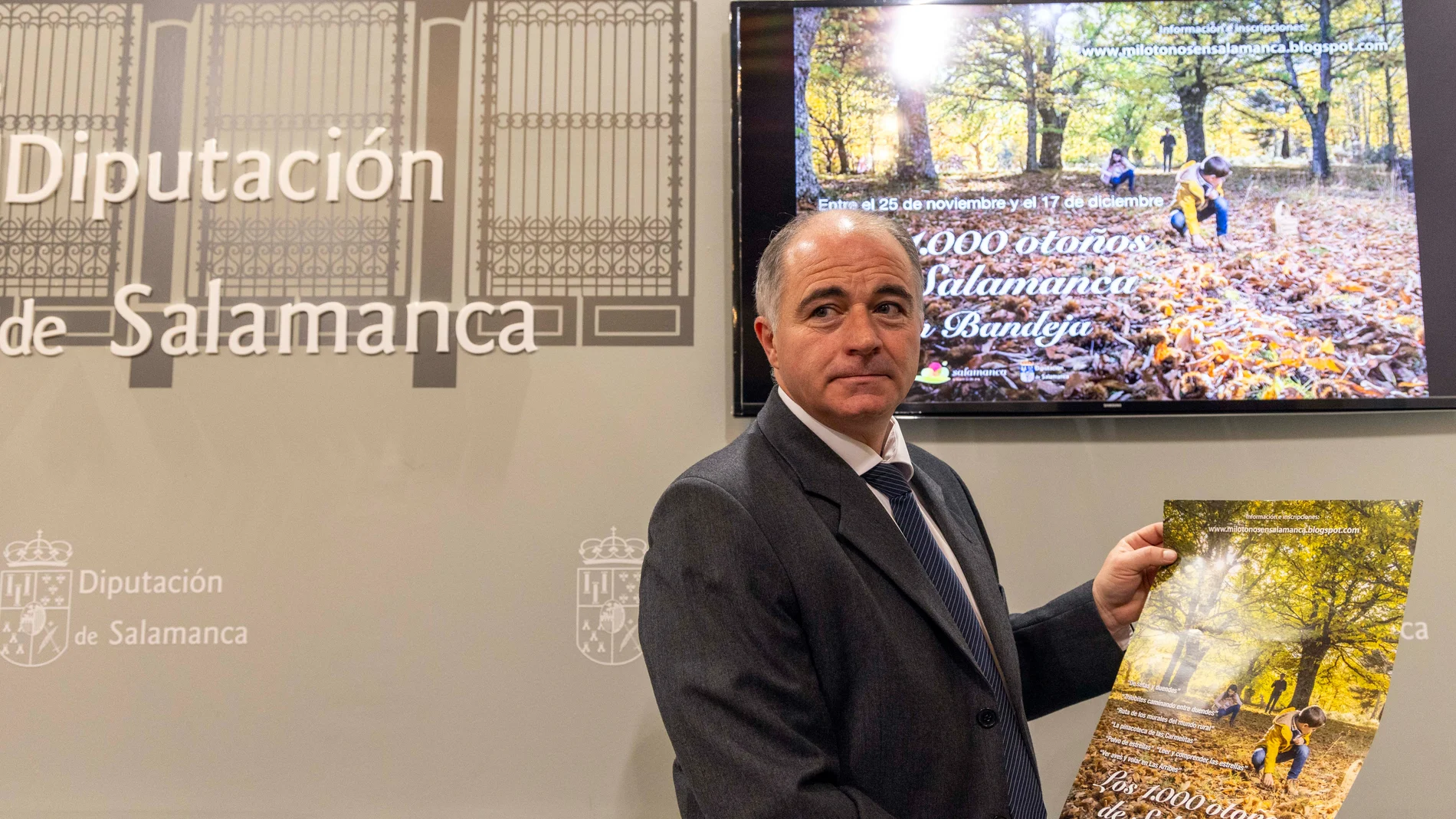 El diputado Juan Carlos Zaballos presenta la nueva edición de "Los 1.000 otoños de Salamanca"