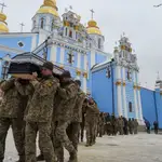 La Legión Internacional despide en Kyiv a dos de sus voluntarios caídos en Bajmut