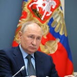 Russian President Vladimir Putin attends extraordinary G-20 summit via videoconference