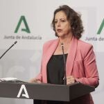 La consejera de Salud de Andalucía, Catalina García